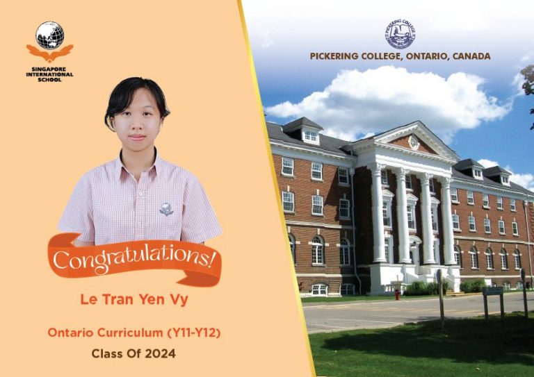 Le Tran Yen Vy_Pickering College